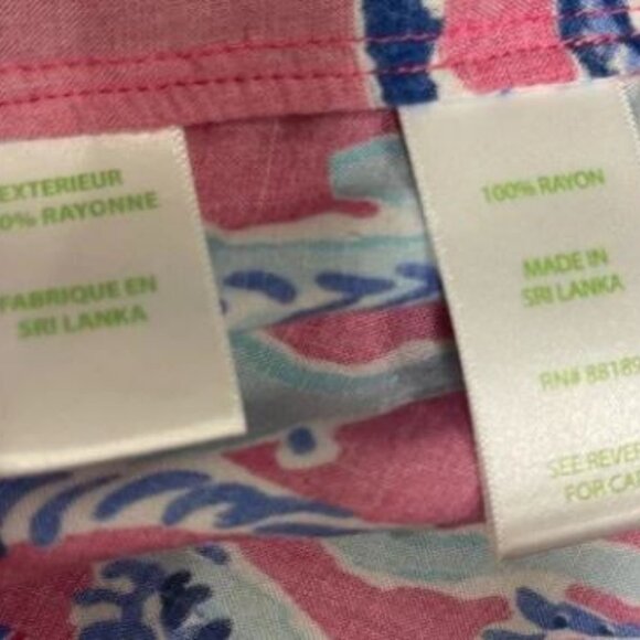 Womens Lilly Pulitzer Sarasota Tunic Dress Capri Samba Sz XL - Picture 4 of 8